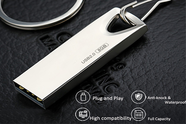 Keychain Metal Mini Usb Memory Stick 32GB/ 64GB