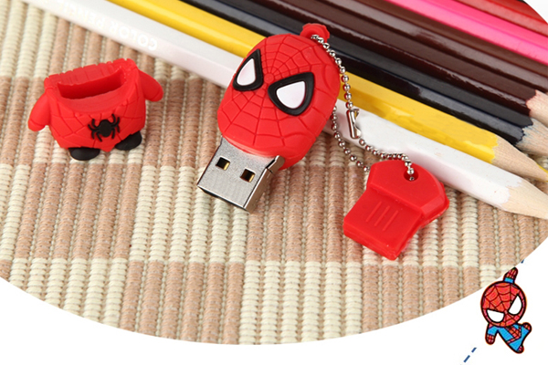 PVC Heroes Cartoon Usb Flash Drive 16GB/ 32GB/ 64GB