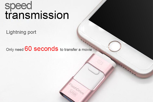 Multifunction OTG USB Flash Drive for iphone for Android 32GB/ 64GB/ 128GB